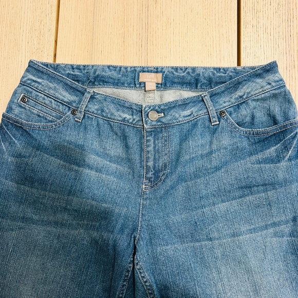 J. JILL Denim Jeans Women Size 10 petite stretch skinny jeans 32x29 - Picture 4 of 12